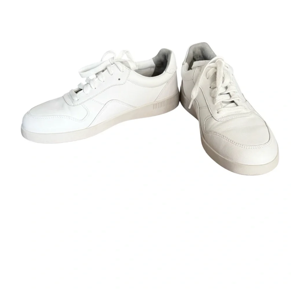 EVERLANE The ReLeather Court Sneaker White Size 9
